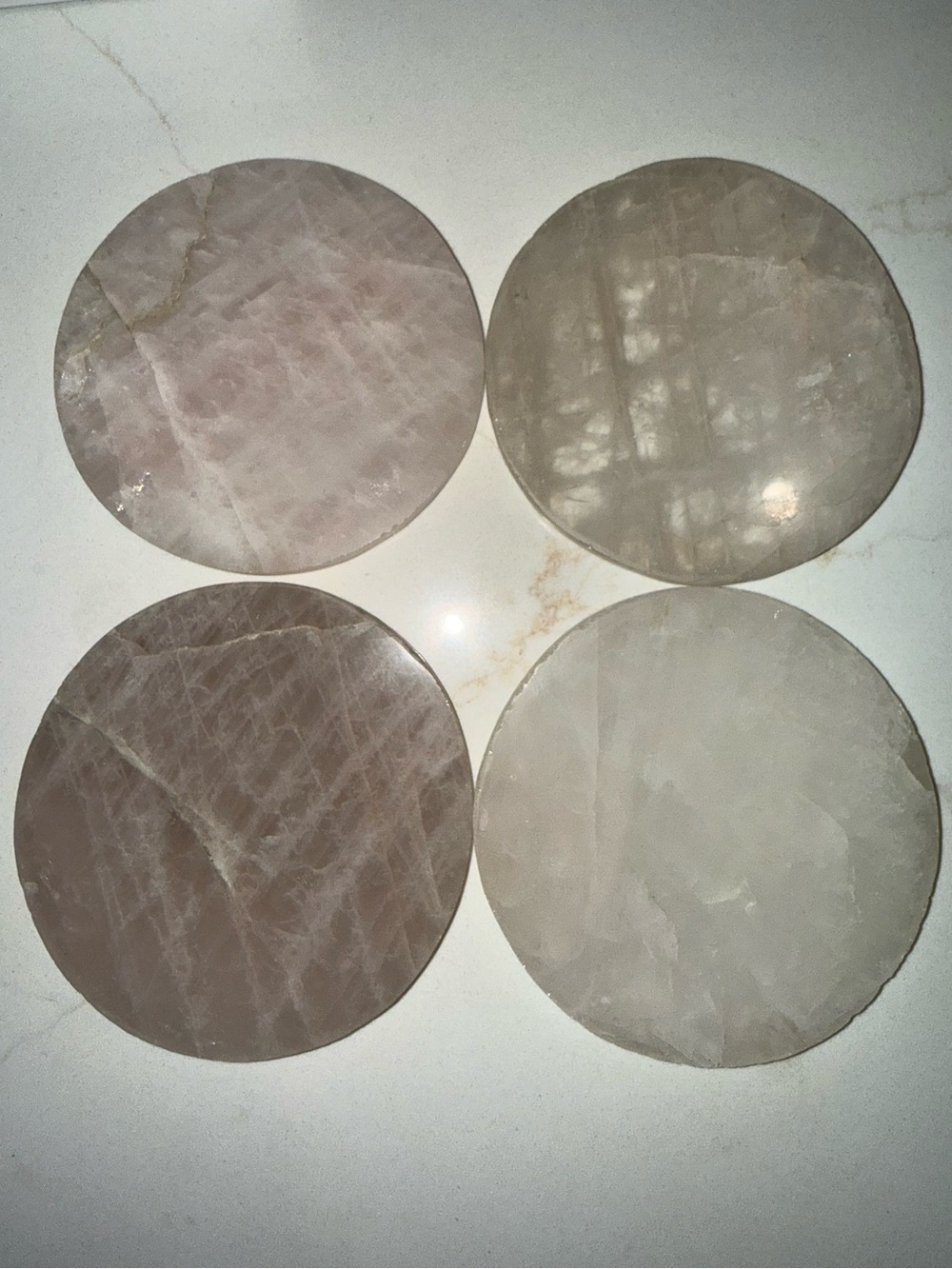 CB2 - Set of 4 Marble Coasters